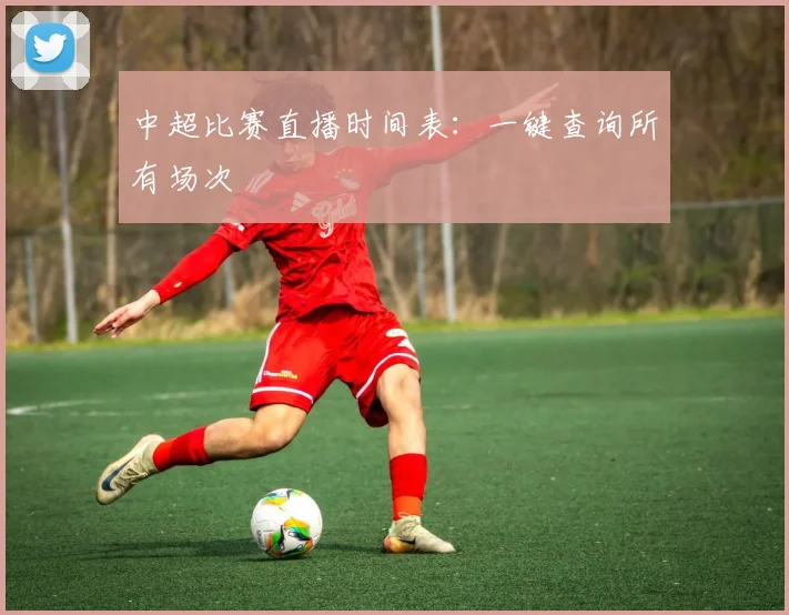 中超比赛直播时间表：一键查询所有场次